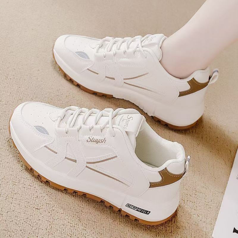 Women'S Shoes Trendy - Women's Fashionable White Casual Sports Shoes