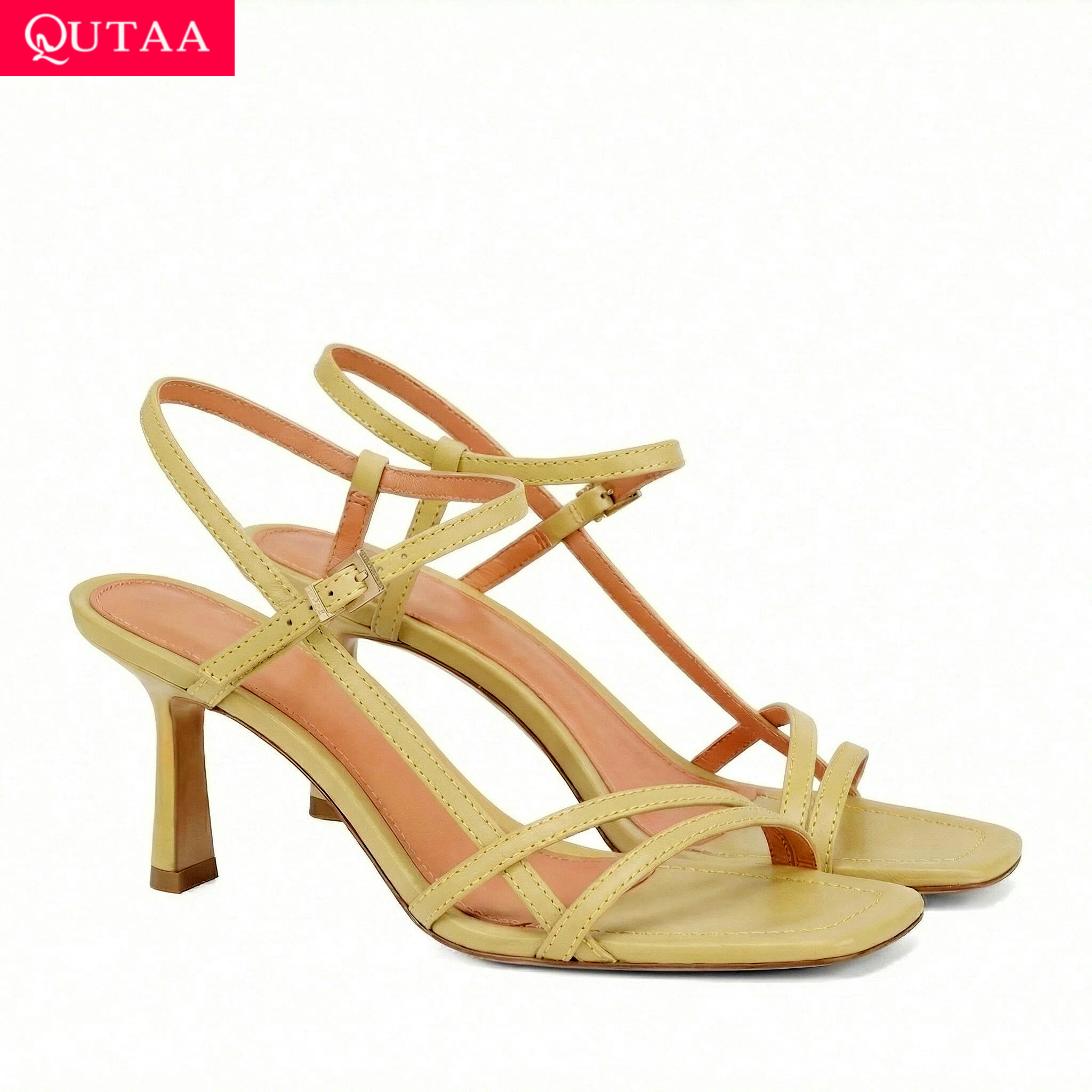 Women'S Shoes Kitten Heels - QUTAA Fashion High Heels Women Summer