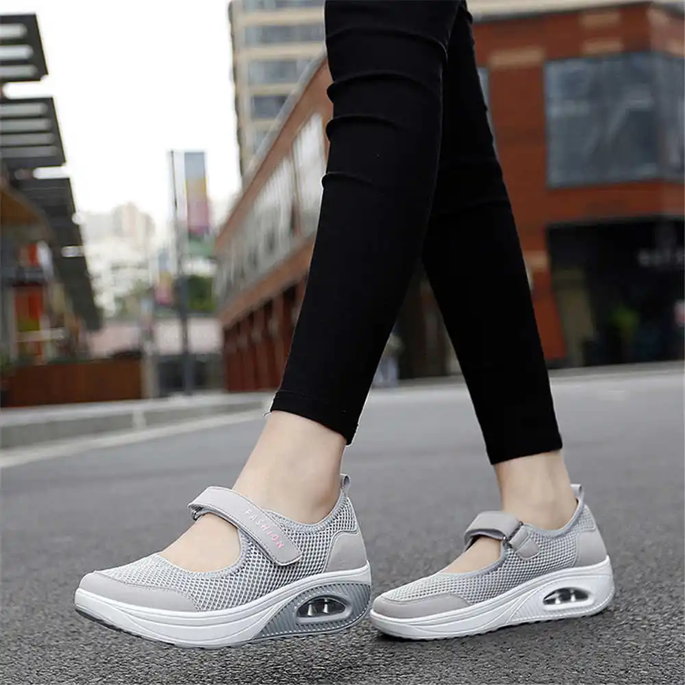 Women Shoes Brown Colour - 36-41 Demi-season Colored Sneakers Walking Skates