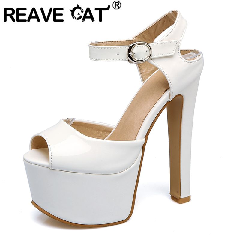 REAVE CAT Fashion Women Sandal - Women'S Shoes Kitten Heels 评论和价格