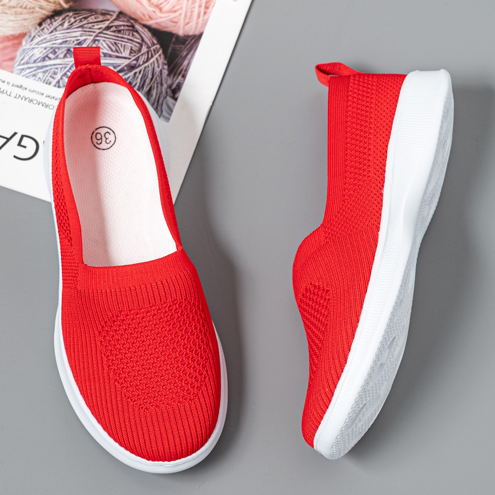 Summer Women Shoes Knitted Soc - Women Shoes Skechers 评论和价格
