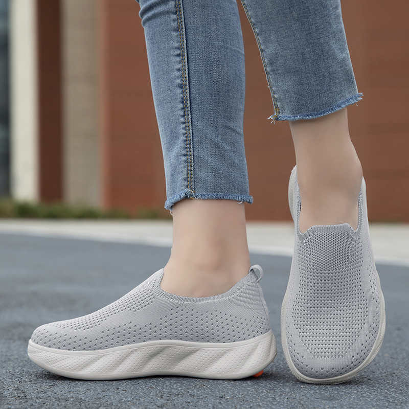 Breathable Mesh Slip On Casual - Women'S Shoes In Wide Width 评论和价格