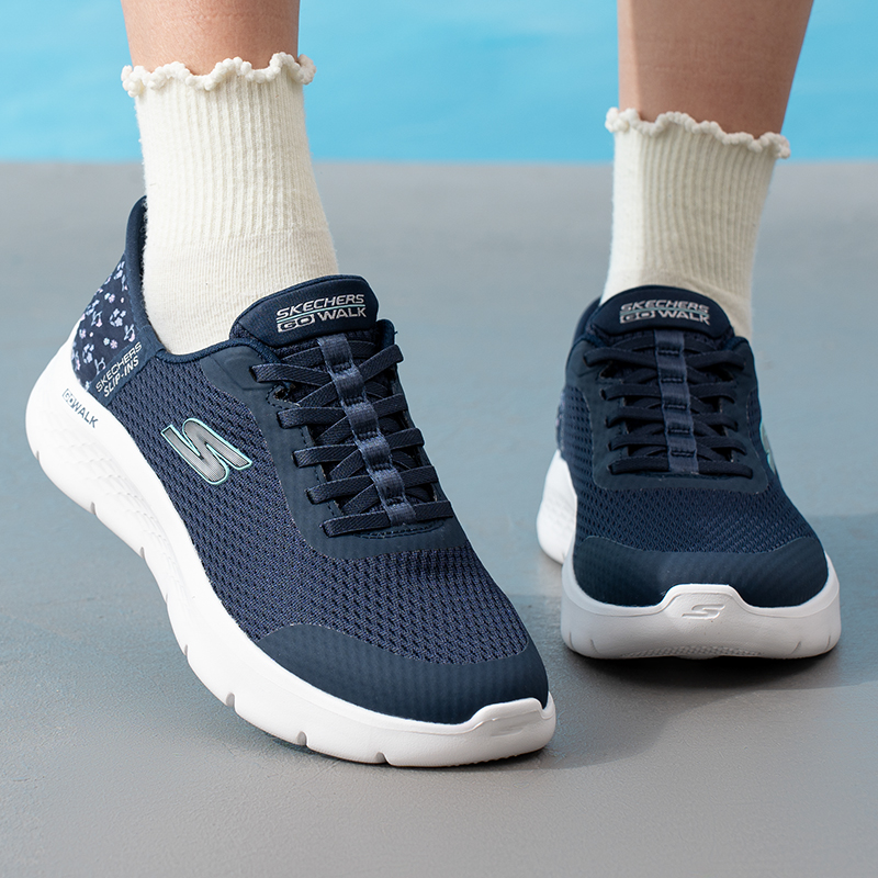 Skechers 125525-NVY Women Slip - Women Shoes Skechers 评论和价格