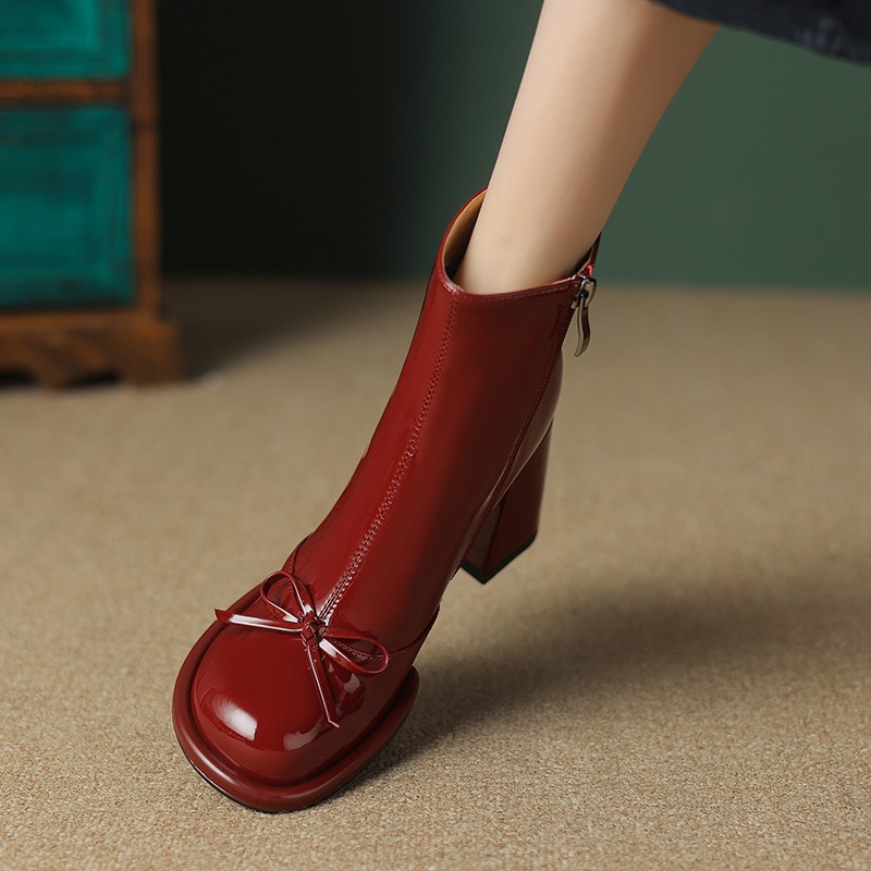 Women High Heels Goth Ankle Bo - Women'S Shoes Trending 2025 评论和价格