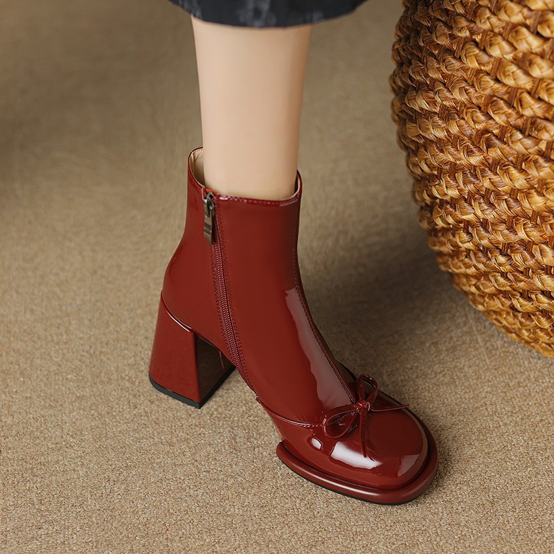 Women High Heels Goth Ankle Bo - Women'S Shoes Trending 2025 评论和价格