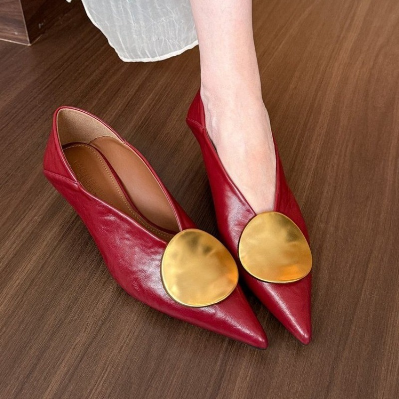 2025 Spring Summer Pointed Toe - Shoes Women Pumps 评论和价格