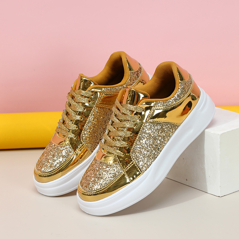 Fashion Sequin Shoes Women Cas - Women'S Shoes Trendy 评论和价格