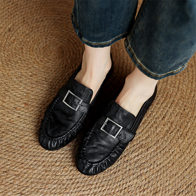 New Autumn Genuine Leather Wom - Shoes Women Pumps 评论和价格