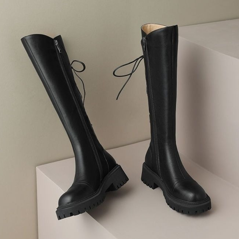 Brown Leather Platform Women's - Women'S Shoes Trending 2025 评论和价格