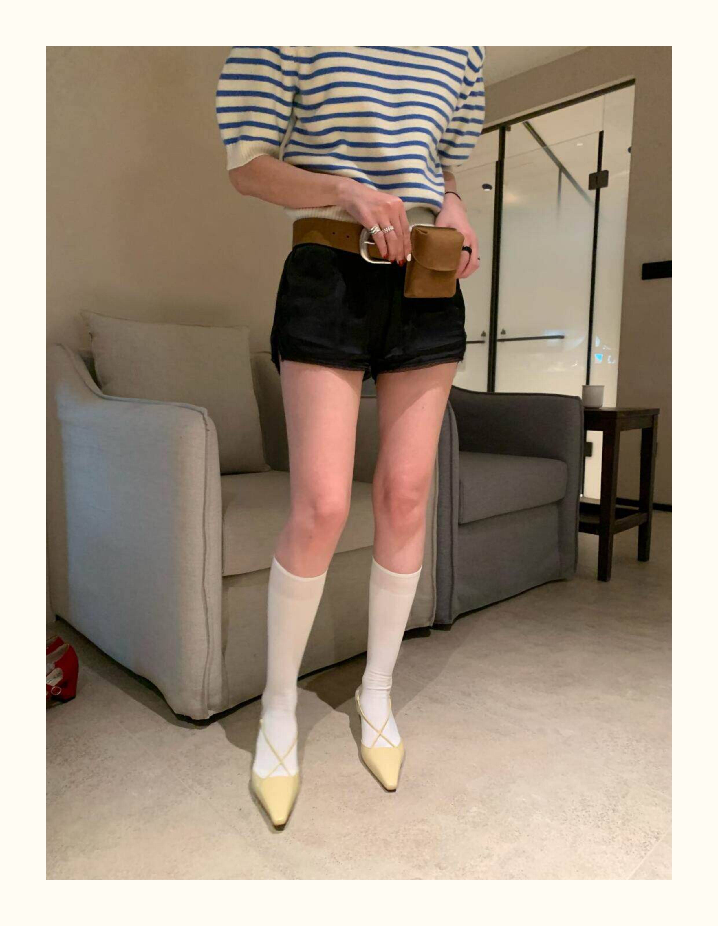 New Korean Style Pointed Toe C - Women'S Shoes Kitten Heels 评论和价格