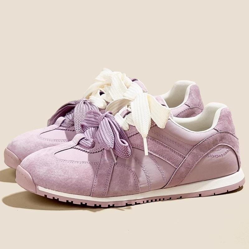 Purple Genuine Leather Casual  - Women'S Shoes Trendy 评论和价格