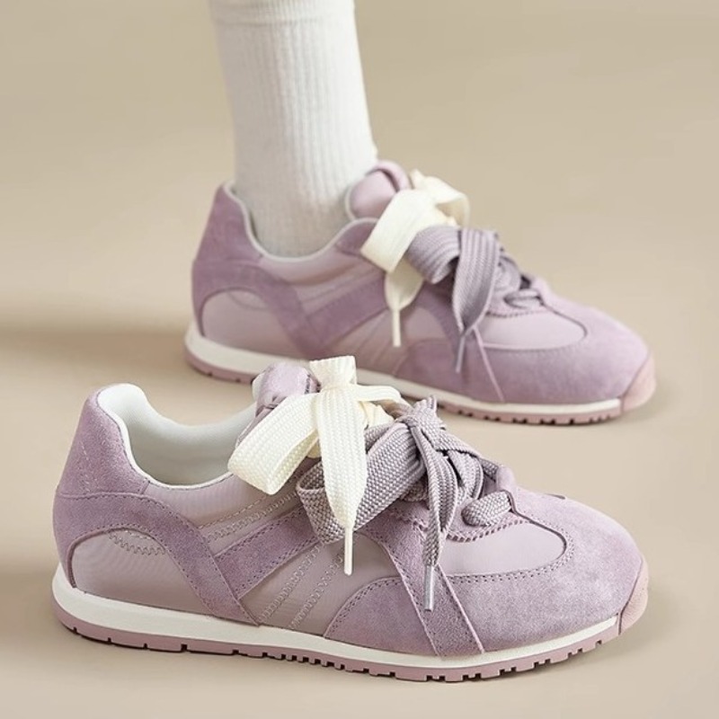 Purple Genuine Leather Casual  - Women'S Shoes Trendy 评论和价格