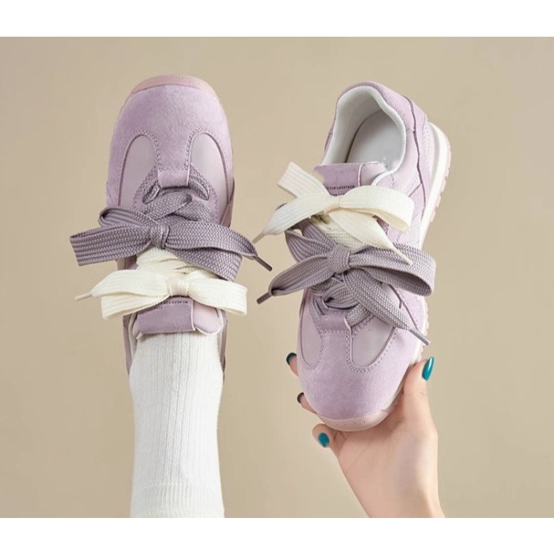 Purple Genuine Leather Casual  - Women'S Shoes Trendy 评论和价格