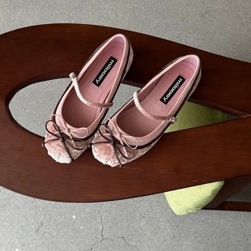 2026French Flat Bottomed Rotun - Women Shoes Size 评论和价格
