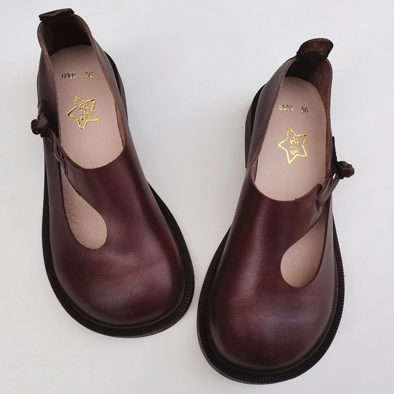 Careaymade-Genuine Leather Big - Shoes Women Pumps 评论和价格