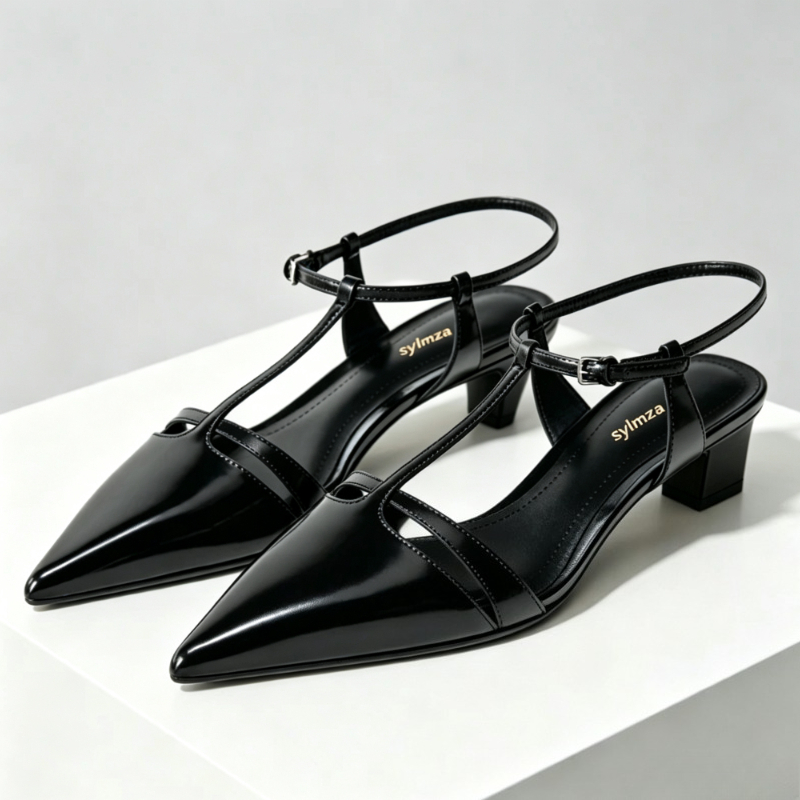 Patent Leather Kitten Heel Wom - Women'S Shoes Kitten Heels 评论和价格