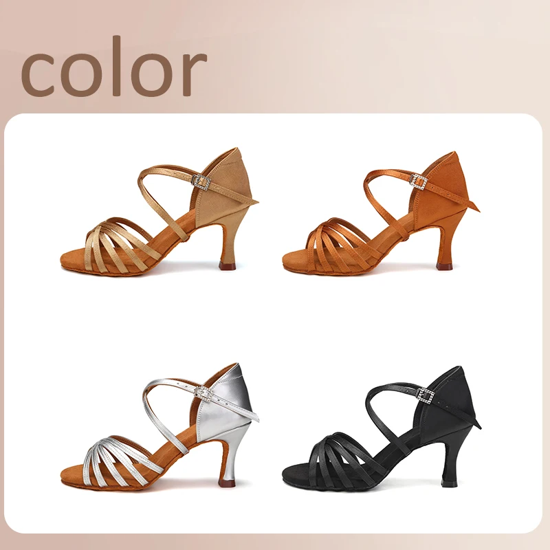 Hot Selling Latin Dancing Shoe - Women Shoes Brown Colour 评论和价格