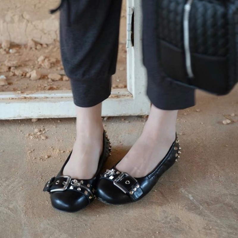 Bolt Round-head Single Shoe Wo - Shoes Women Pumps 评论和价格