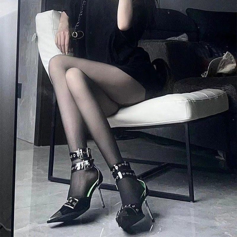 Super High Heel Metal Pointed  - Women'S Shoes Quality 评论和价格