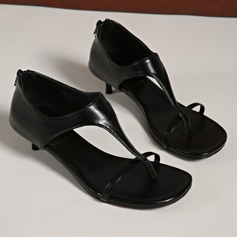 Minimalist T-Strap Kitten Heel - Women'S Shoes Kitten Heels 评论和价格