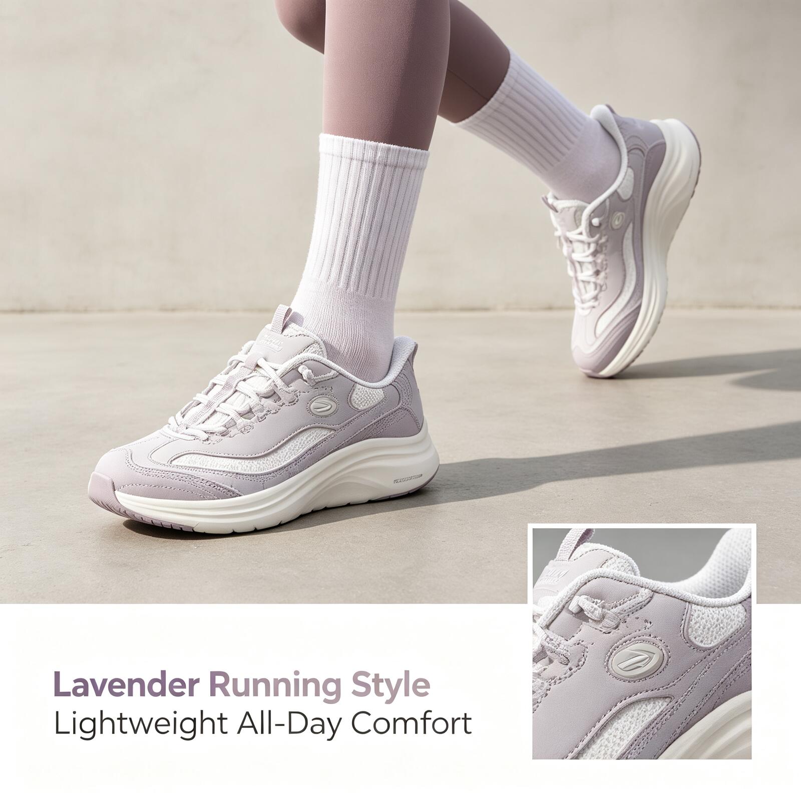 Skechers Women Lavender Memory - Women Shoes Skechers 评论和价格